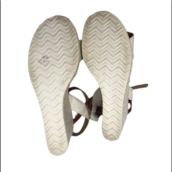 Wedge Sexy Peep Toe Platform Buckle Sandals Sz 9 - Picture 6 of 8